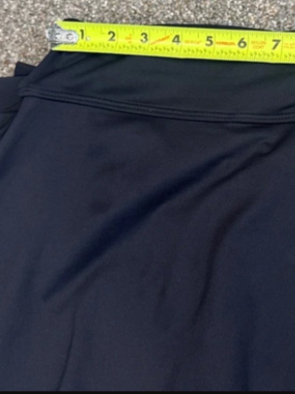 Dona Jo black ruffle athletic skort - Donajo size 1 - Picture 2 of 4